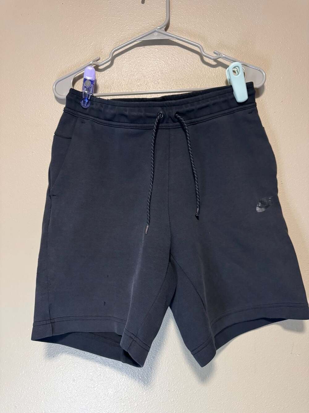 Nike Tech Fleece Shorts Size S Black